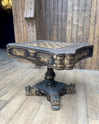 Antique game table