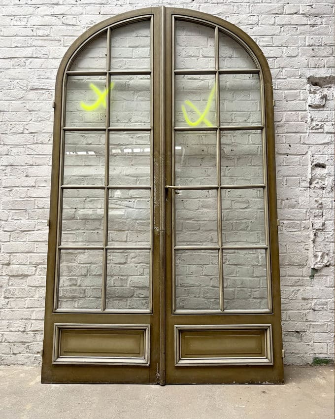 double rounded door 245x147 cm