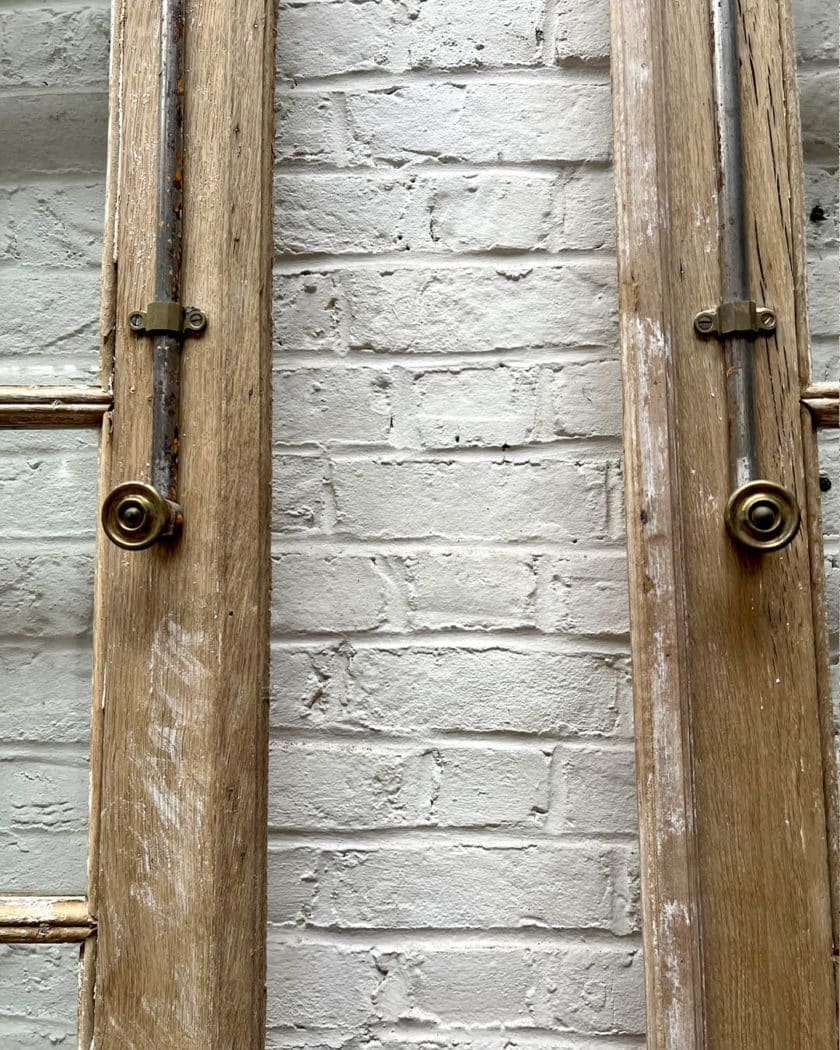 Paire de portes vitrées 286x107 cm zoom