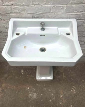 Antique art deco washbasins