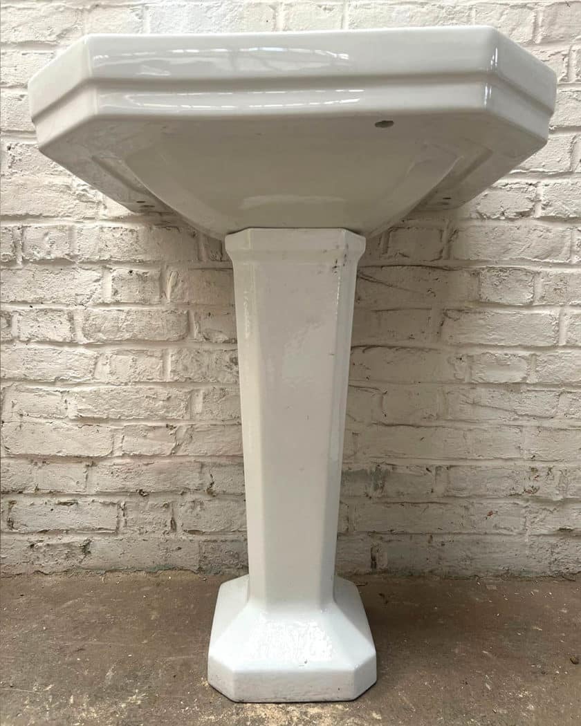 Antique art deco washbasins