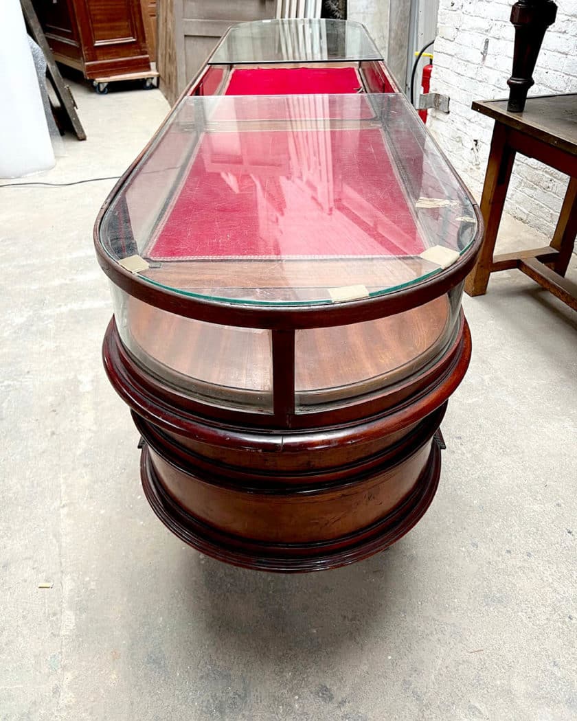 Pair of Palermo top display cabinets