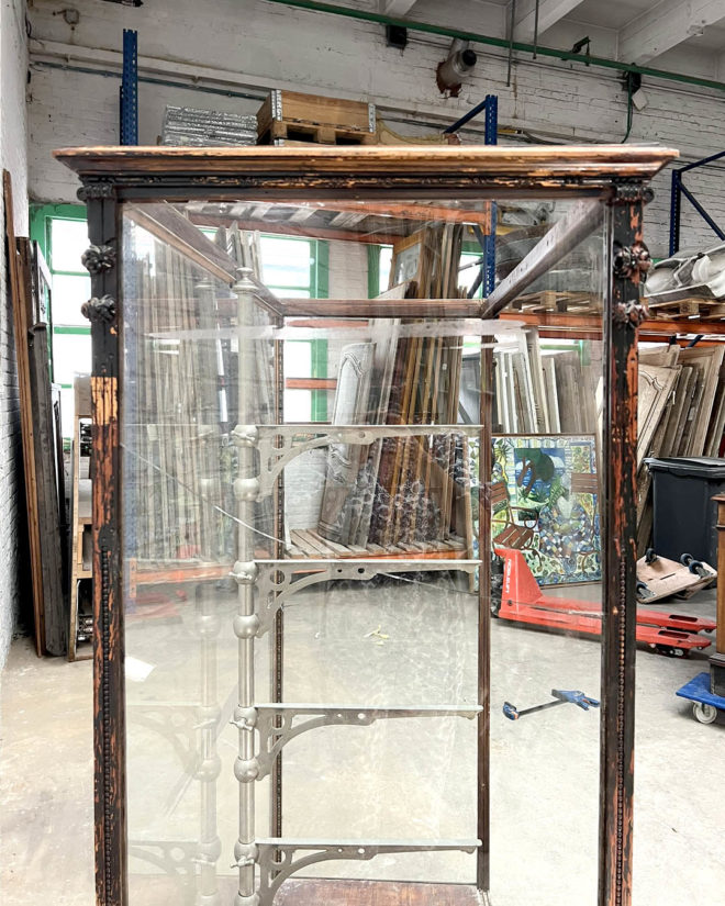 Early 20th century Palermitan showcase side top