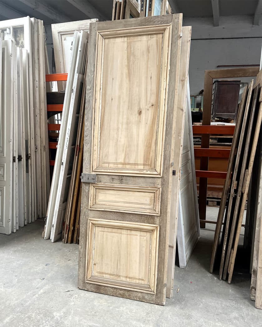 Antique stripped door 84x247.5cm
