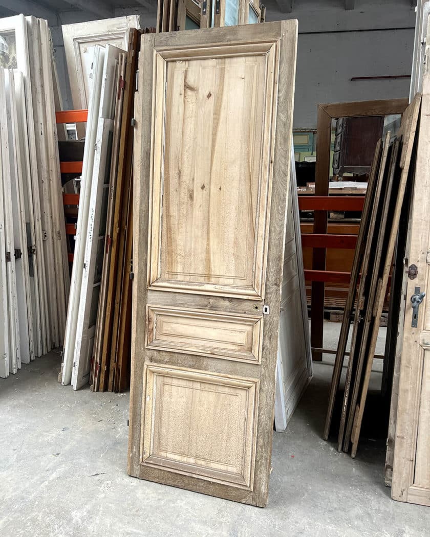 Antique stripped door 84x247.5cm