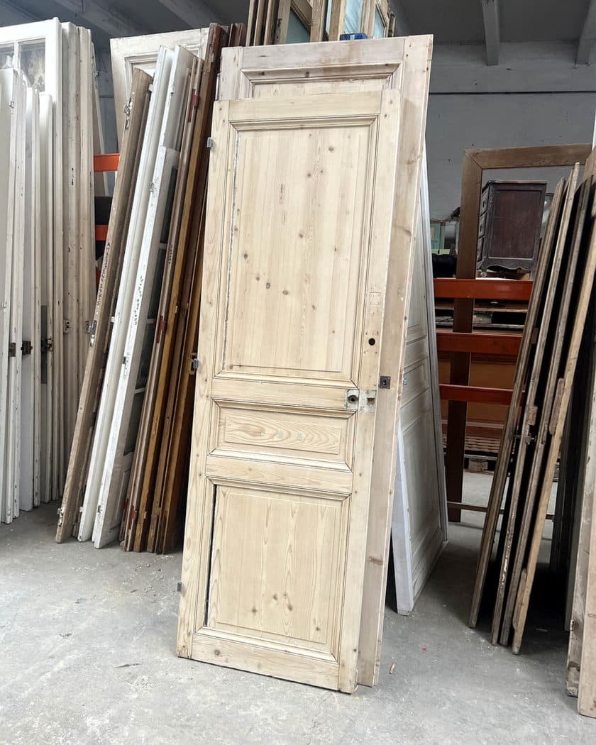Porte ancienne décapée 72x219cm