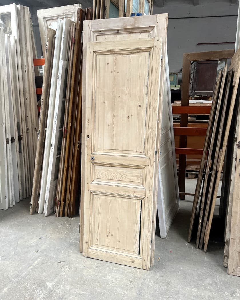 Porte ancienne décapée 72x219cm