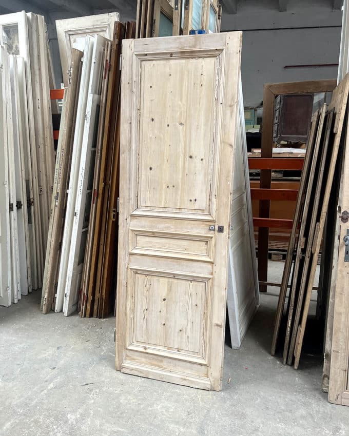 Antique stripped door 83x240cm