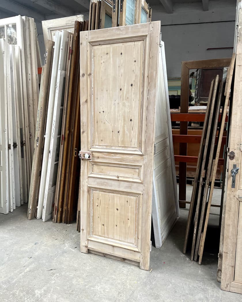 Antique stripped door 83x240cm