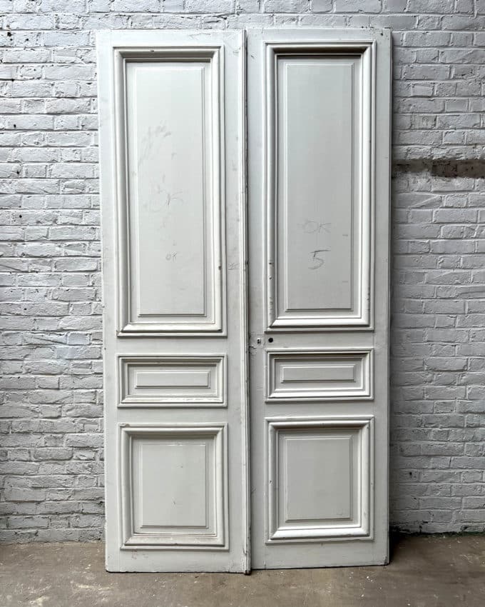 Double porte style haussmannien 139x256cm