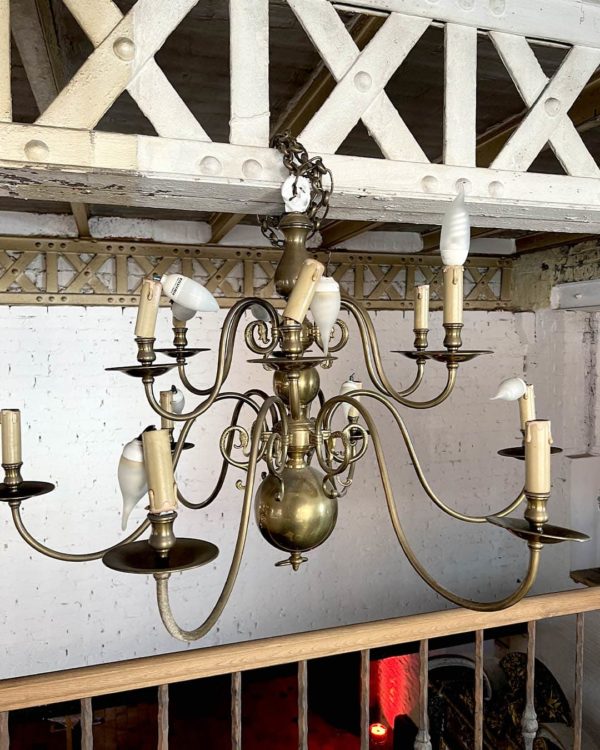 6-branch Dutch chandelier