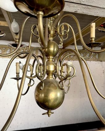 6-branch Dutch chandelier