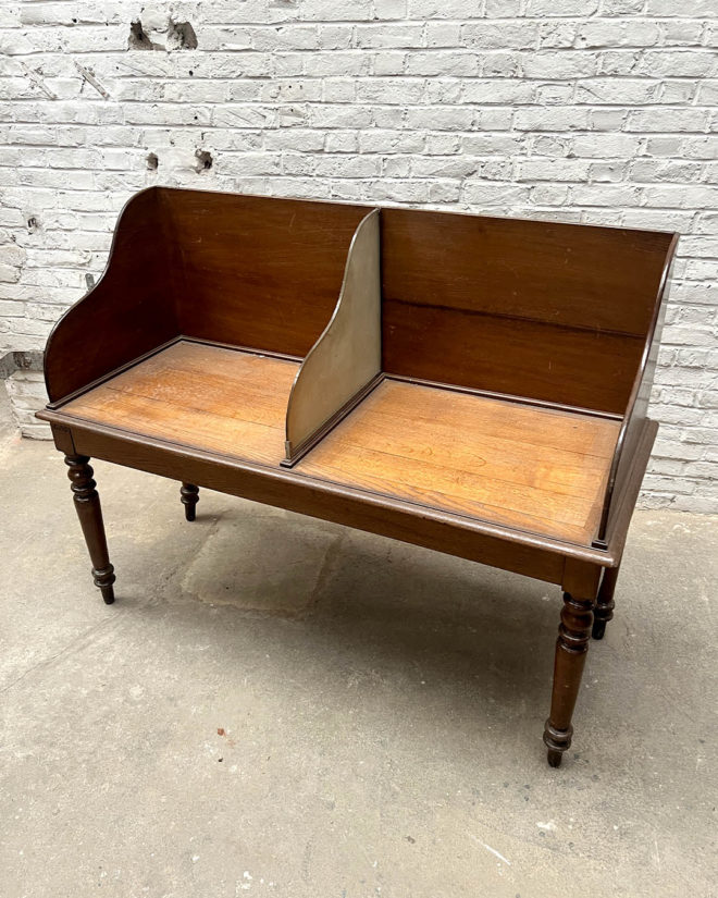 double library desk