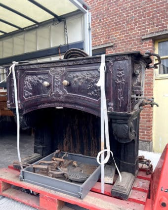 Gazinière en fonte