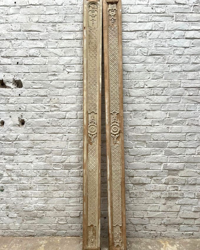 Paire de moulures 240x17cm