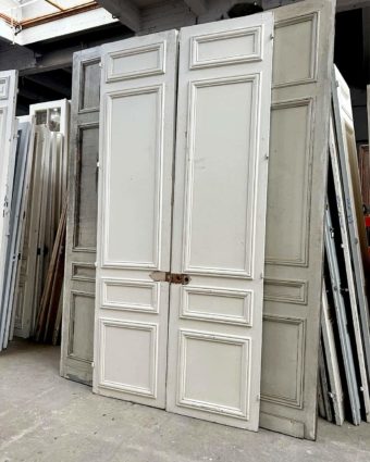 Haussmann-style double door 137x296cm