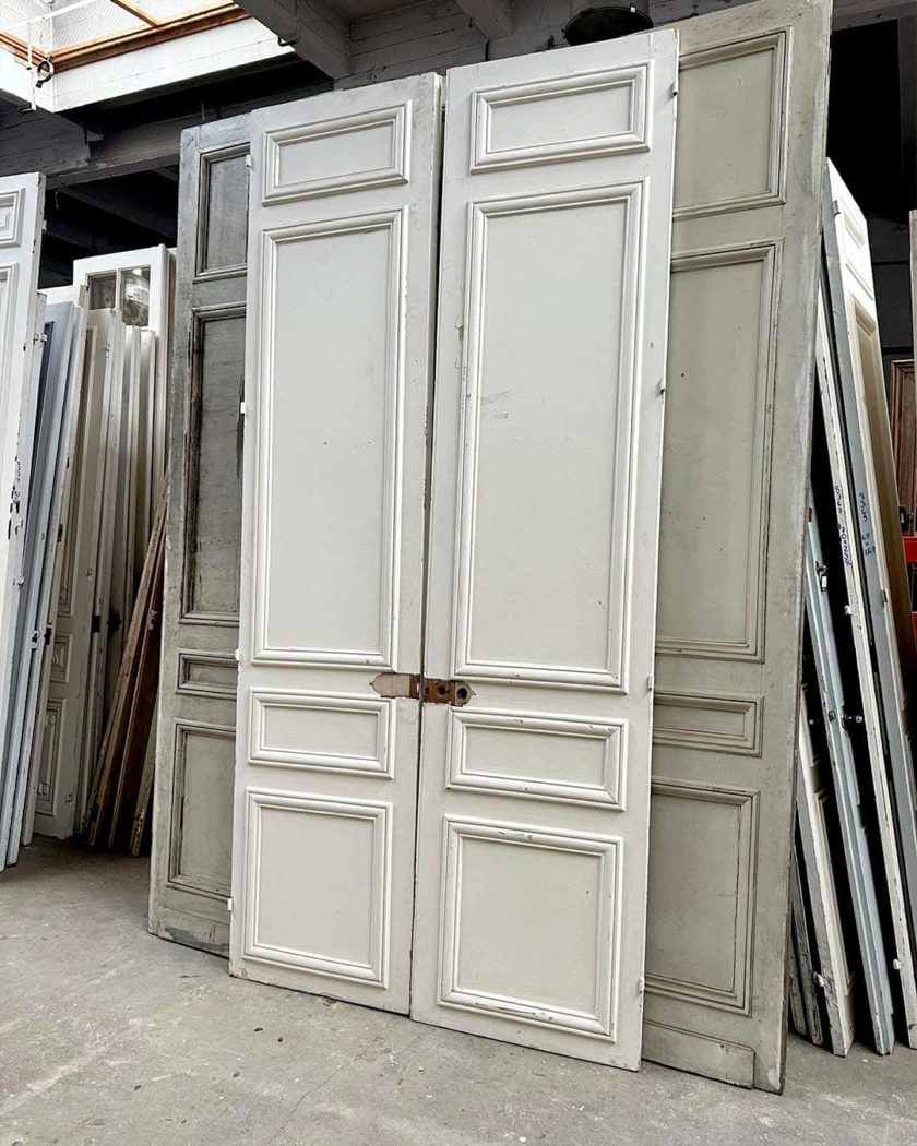 Haussmann-style double door 137x296cm