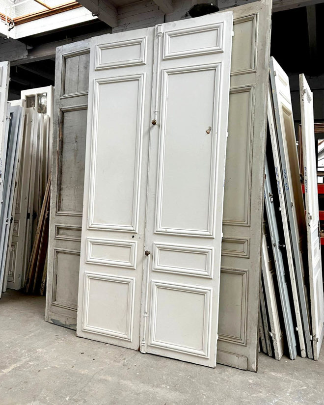 Double porte style haussmannien 137x296cm
