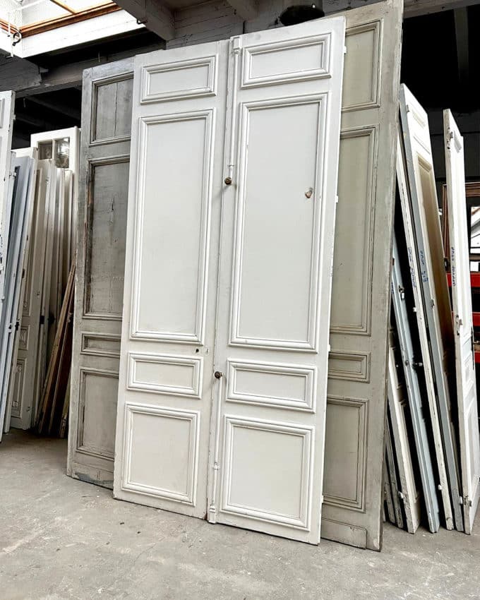 Double porte style haussmannien 137x296cm