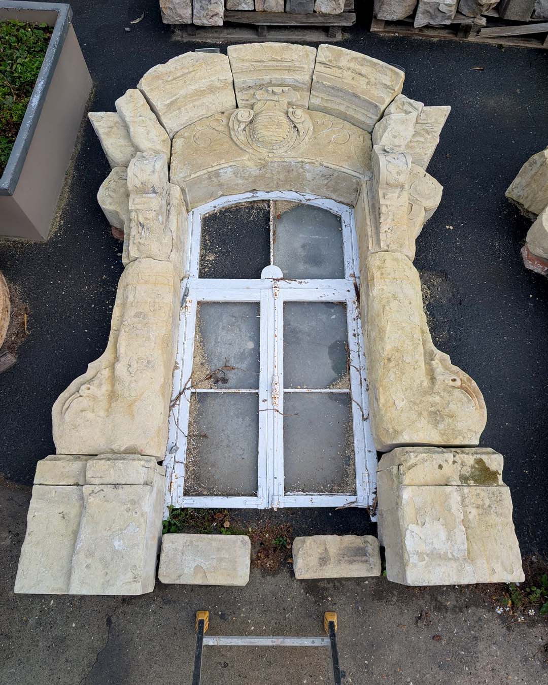 Paire d'ancienne arcade de chateau, XVIIIème