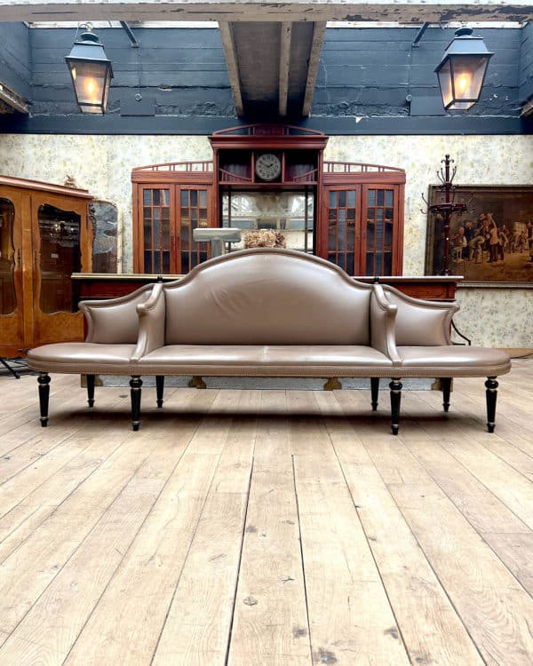Grande banquette d'esprit Napoléon III front