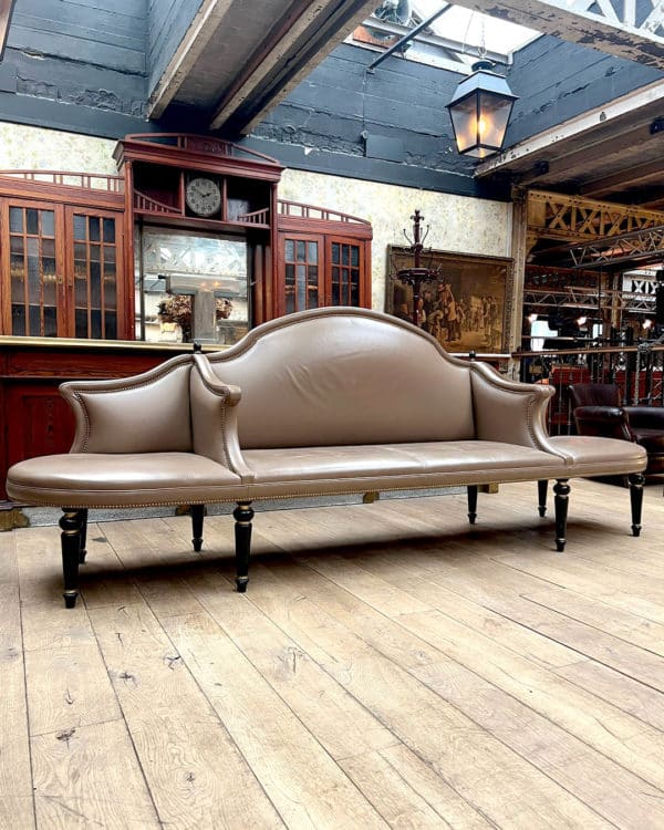 Grande banquette d'esprit Napoléon III
