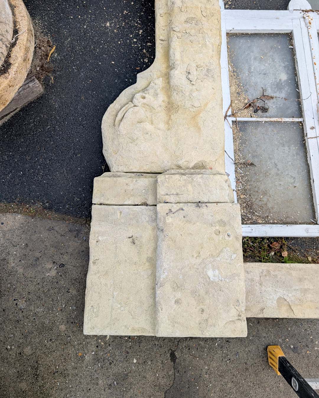 Paire d'ancienne arcade de chateau, XVIIIème side down | Matériaux Authentiques Paire d'ancienne arcade de chateau, XVIIIème side down