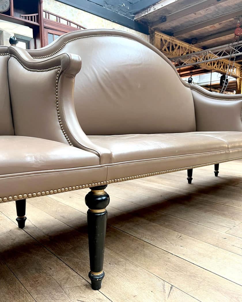 Grande banquette d'esprit Napoléon III down