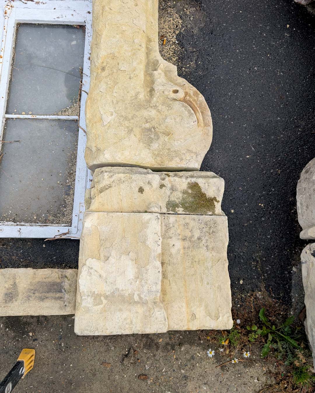 Paire d'ancienne arcade de chateau, XVIIIème side down 1 | Matériaux Authentiques Paire d'ancienne arcade de chateau, XVIIIème side down 1