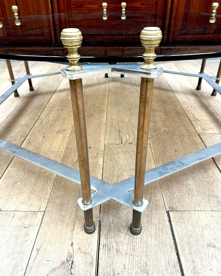 Table basse circulaire feet
