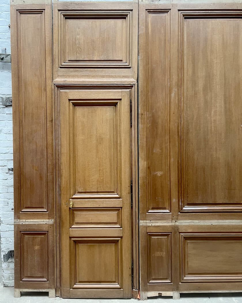 Boiserie Parisienne en chêne 18m linéaire