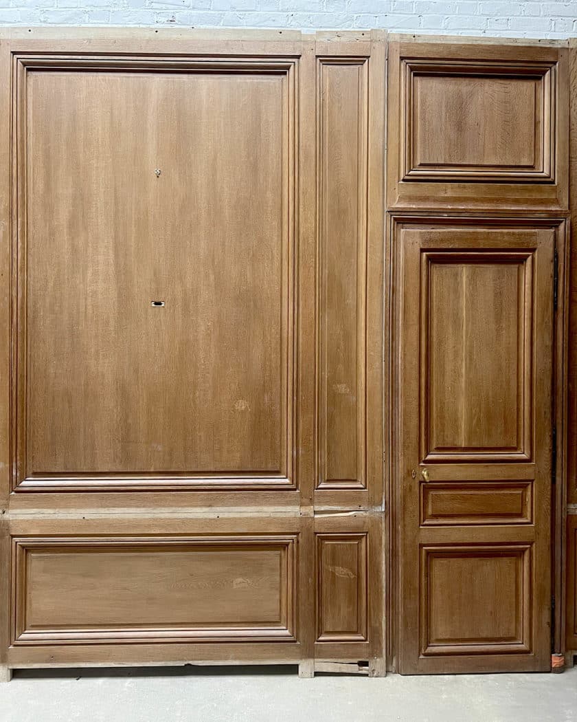 Boiserie Parisienne en chêne 18m linéaire