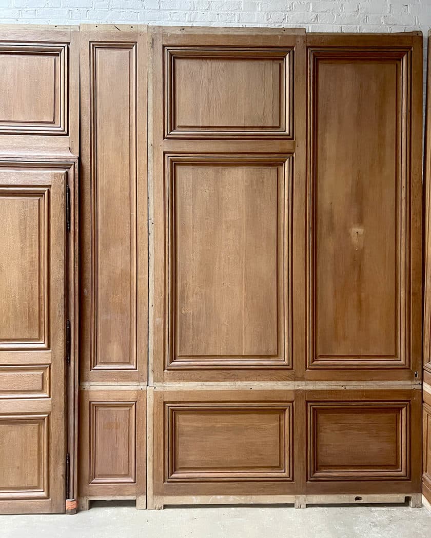 Boiserie Parisienne en chêne 18m linéaire