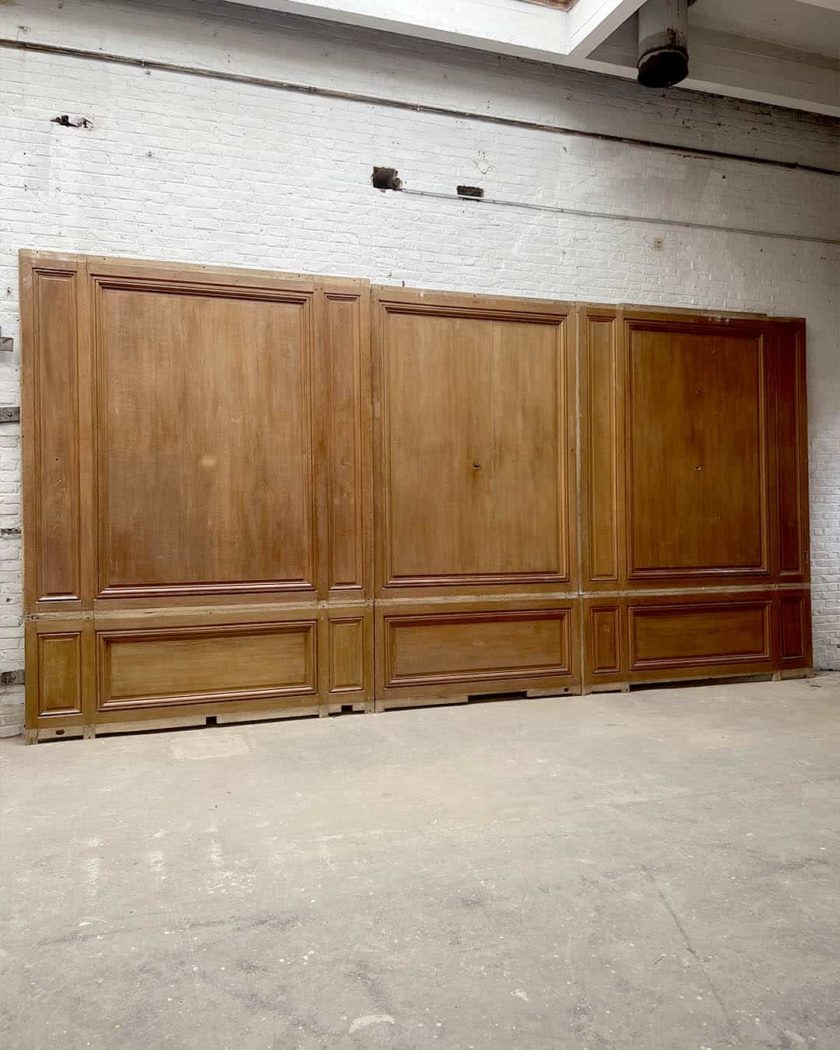Boiserie Parisienne en chêne 18m linéaire