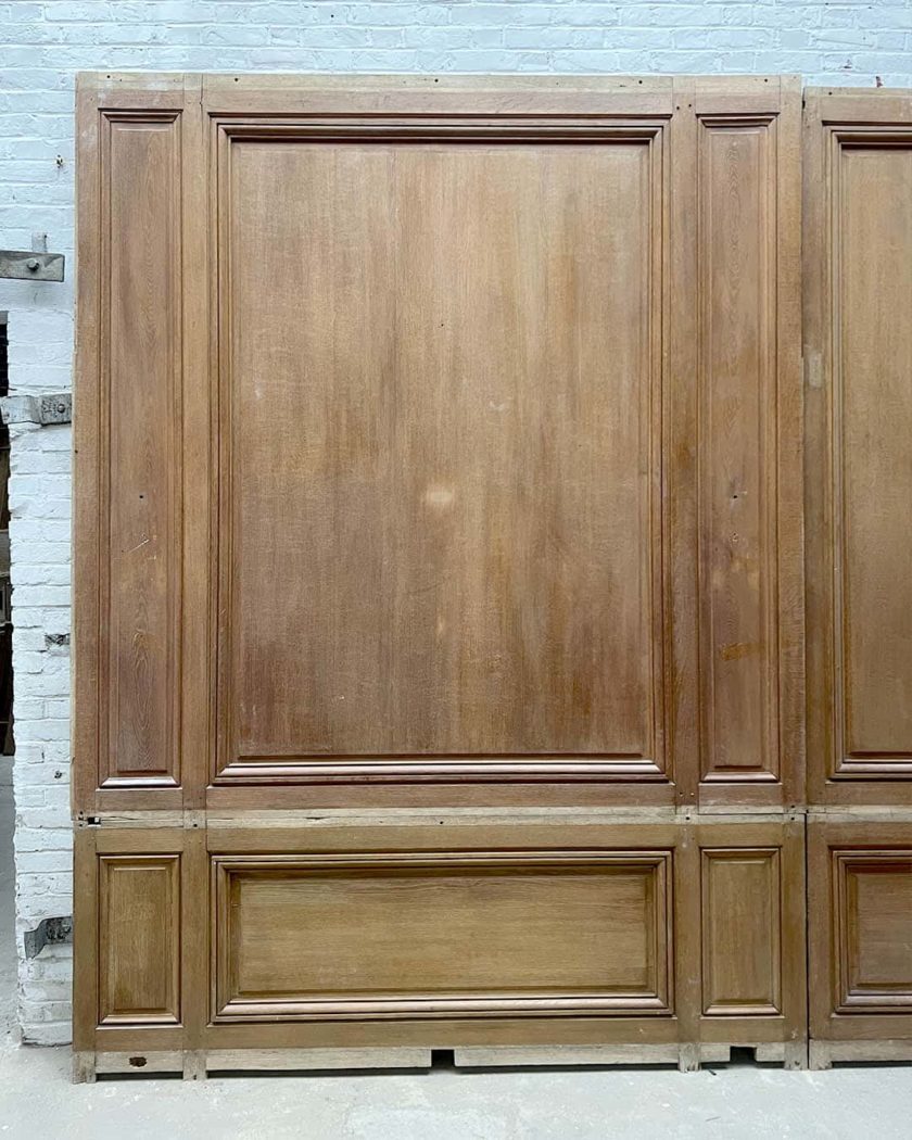 Boiserie Parisienne en chêne 18m linéaire