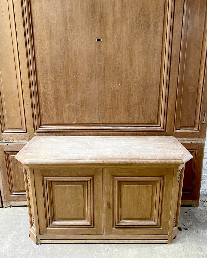 Boiserie Parisienne en chêne 18m linéaire