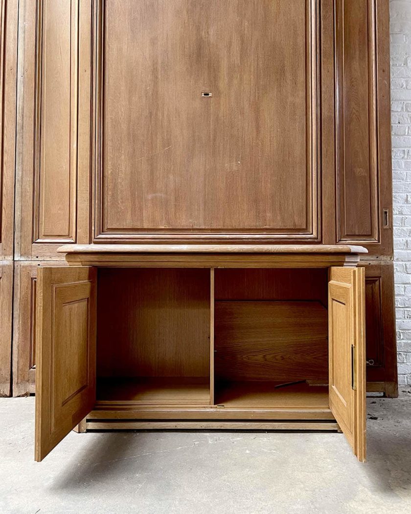 Boiserie Parisienne en chêne 18m linéaire