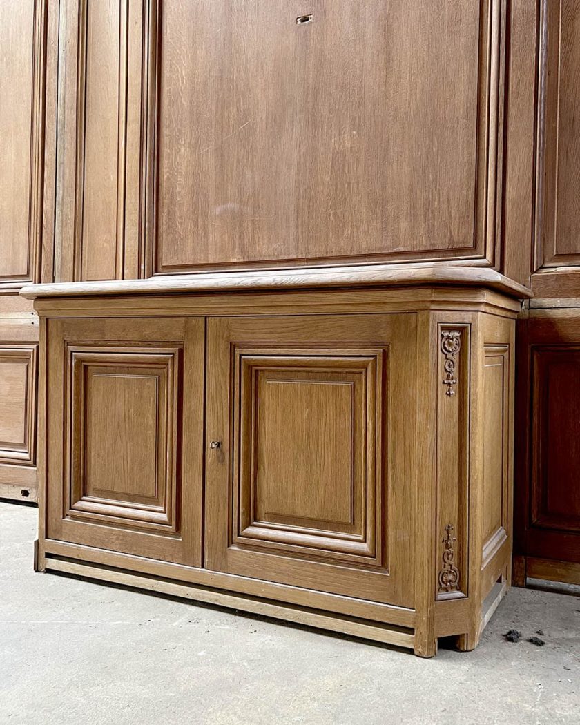 Boiserie Parisienne en chêne 18m linéaire