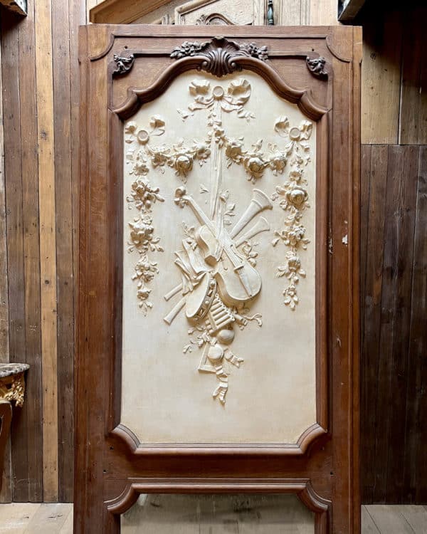 Trumeau de boiserie d'esprit Louis XV