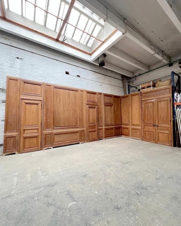 Boiserie Parisienne en chêne 18m linéaire