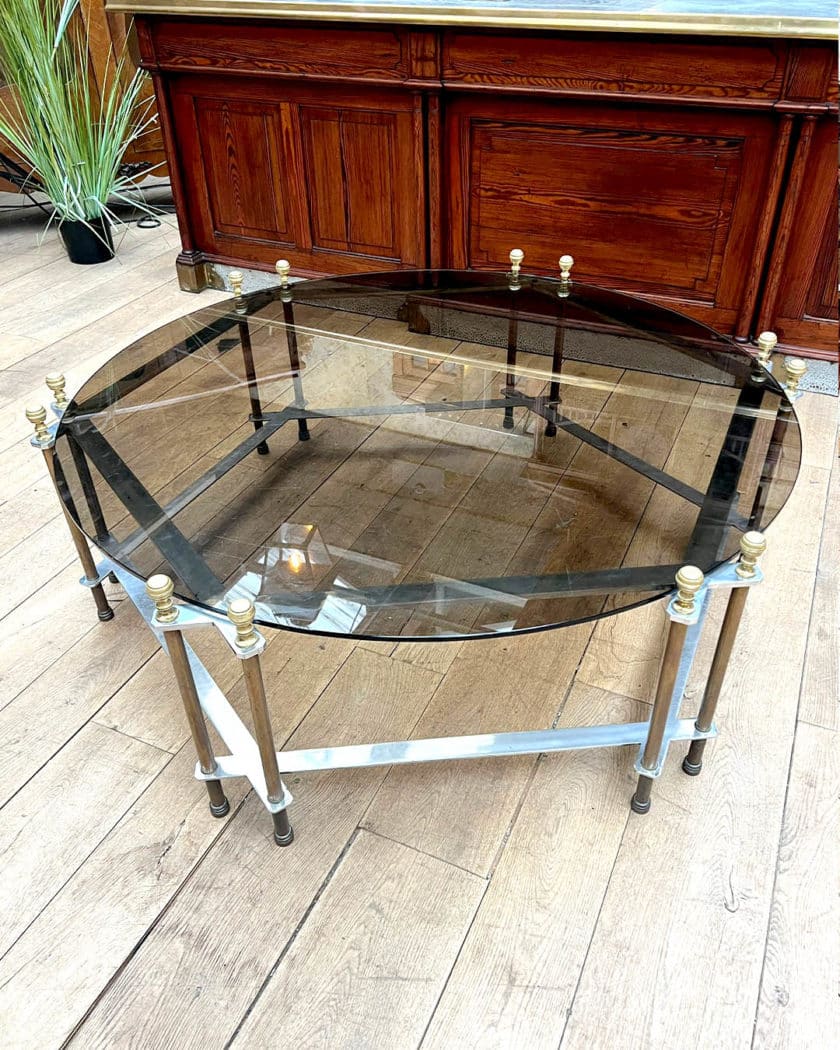 Table basse circulaire top 1