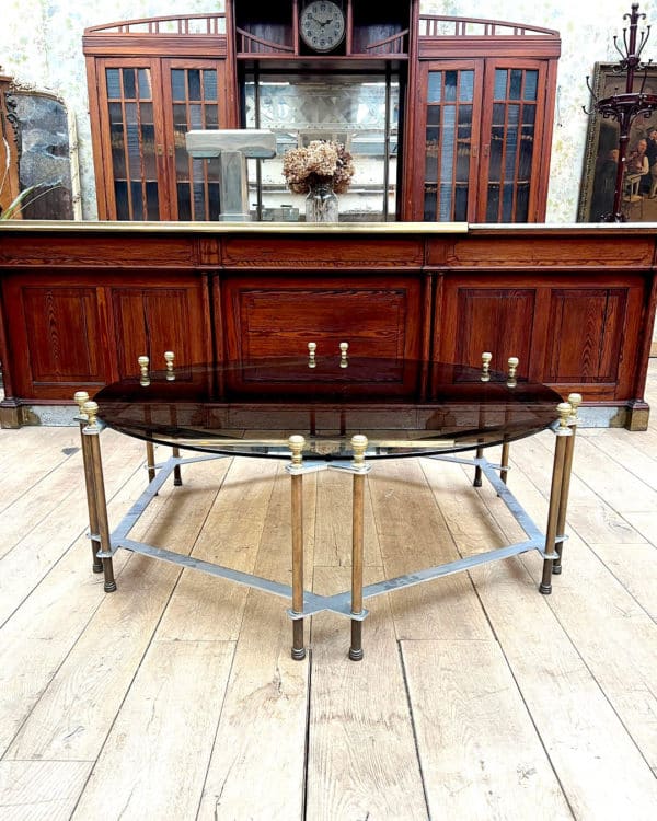 Table basse circulaire
