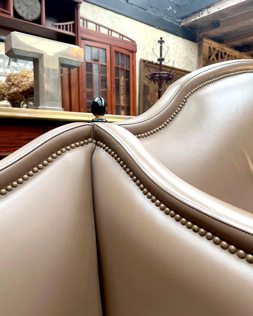 Grande banquette d'esprit Napoléon III zoom 1