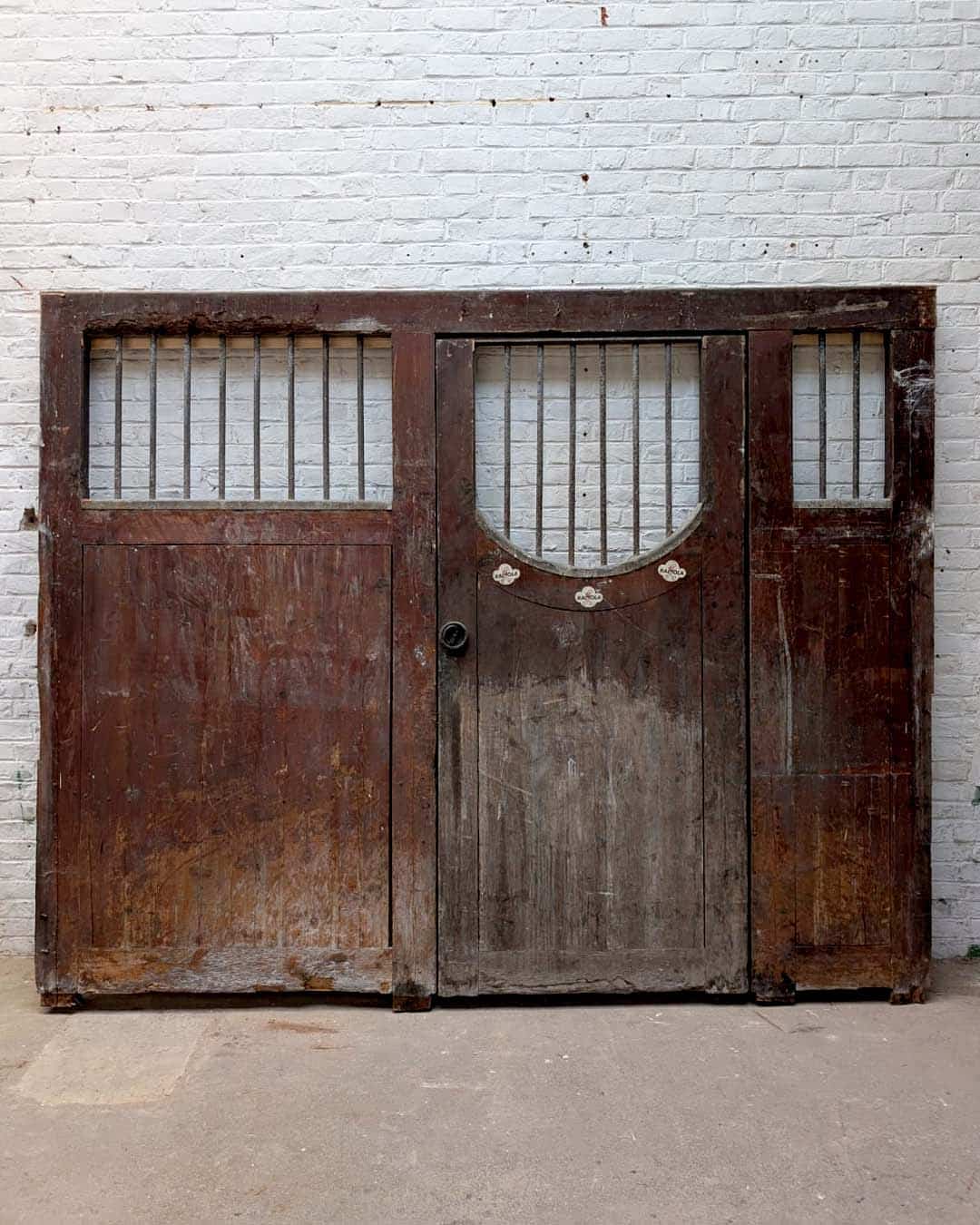 Boxe pour cheval front | Matériaux Authentiques Boxe pour cheval front