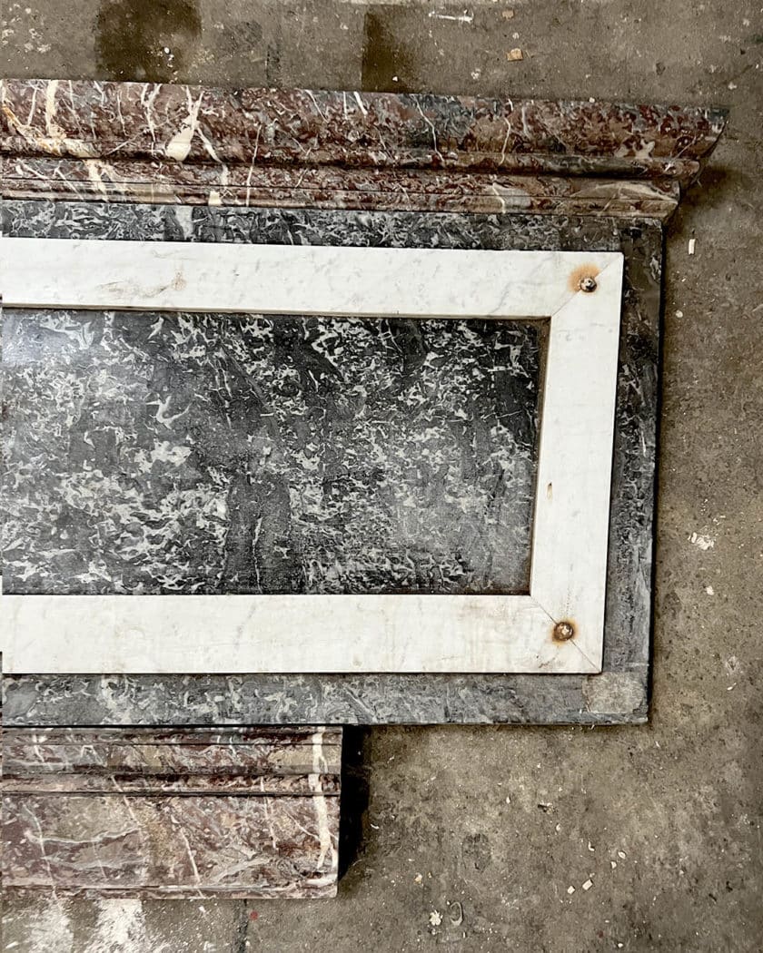 IMG_8378 | Matériaux Authentiques Plaque de marbre provenant d'un autel d'église