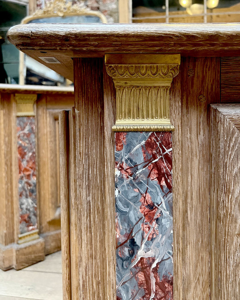 IMG_8536 | Matériaux Authentiques Lot de trois tables d'accueil cintrées