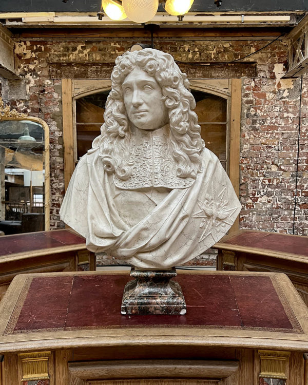 Buste de Jean-Baptiste COLBERT d'après Antoine COYSEVOX (1640-1720)