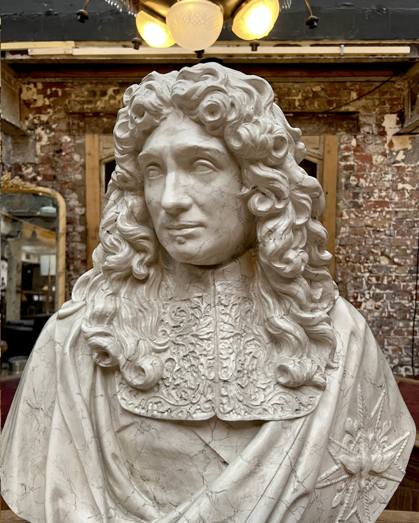 IMG_8546 | Matériaux Authentiques Buste de Jean-Baptiste COLBERT d'après Antoine COYSEVOX (1640-1720)