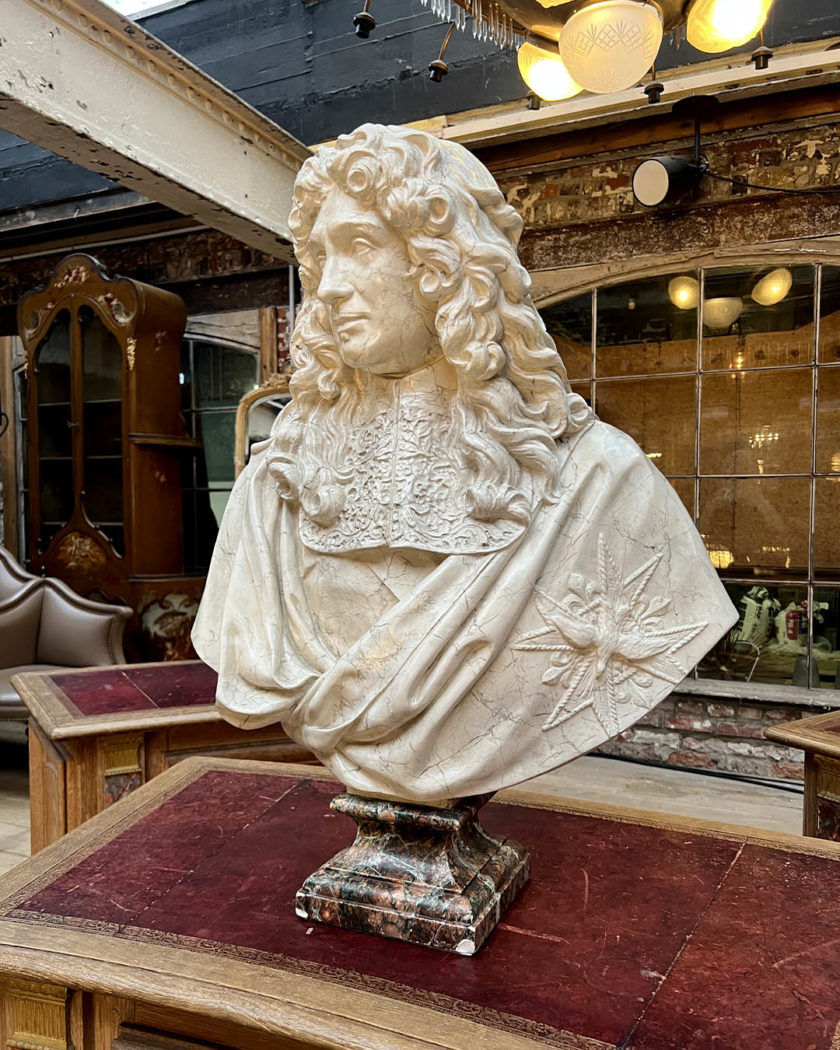 IMG_8547 | Matériaux Authentiques Buste de Jean-Baptiste COLBERT d'après Antoine COYSEVOX (1640-1720)