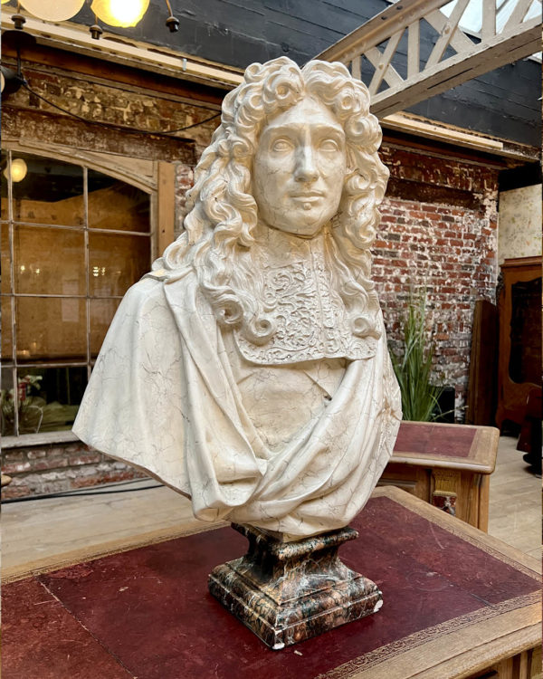 Buste de Jean-Baptiste COLBERT d'après Antoine COYSEVOX (1640-1720)